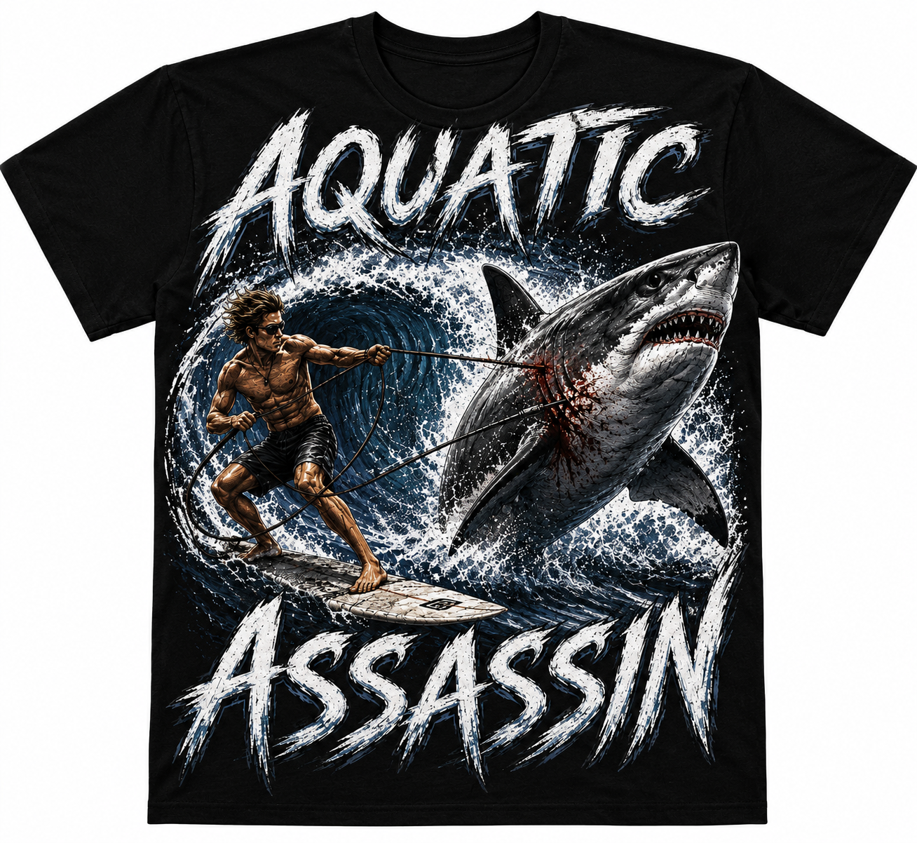 Aquatic Assassin T shirt